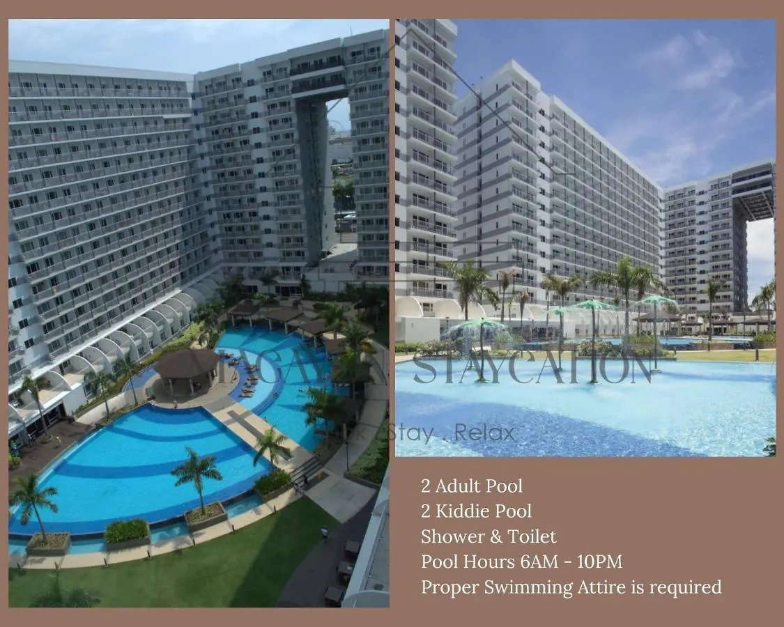 公寓 Magayon Staycation Shell Residences Mall Of Asia 马尼拉